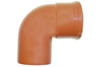 COUDE EGOUT 90° MF D.110 orange