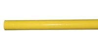TUYAU PREPEINT JAUNE 5/4X4MM (6M) RAL 1018 ( prix au metre )