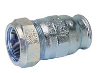 RACCORD A COMPRES.GEBO PR TUBE ACIER EAU 1/2F